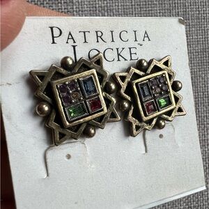 Patricia Locke crystal earrings